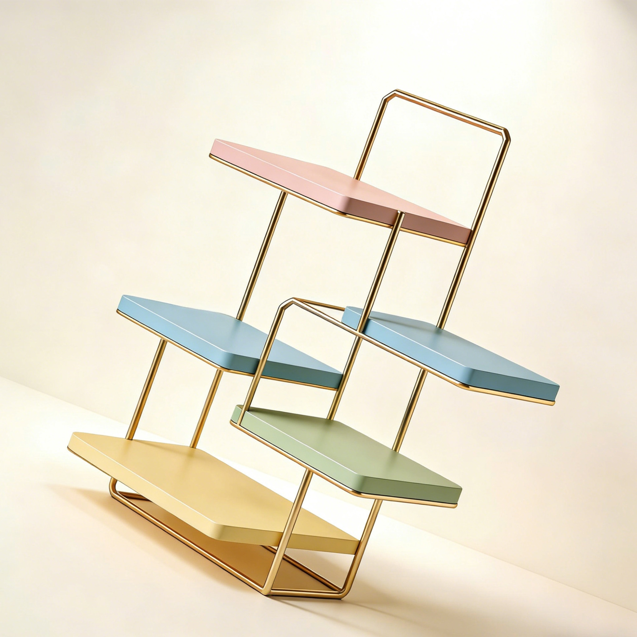 Multi-functional kitchen spice rack with assorted spice jars