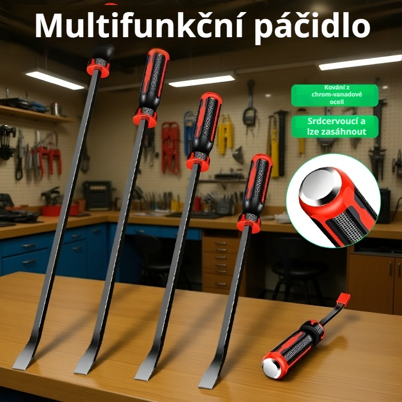 Autoservisní páčidlo na demontáž pneumatik, konverzní kužel pro šroubovák