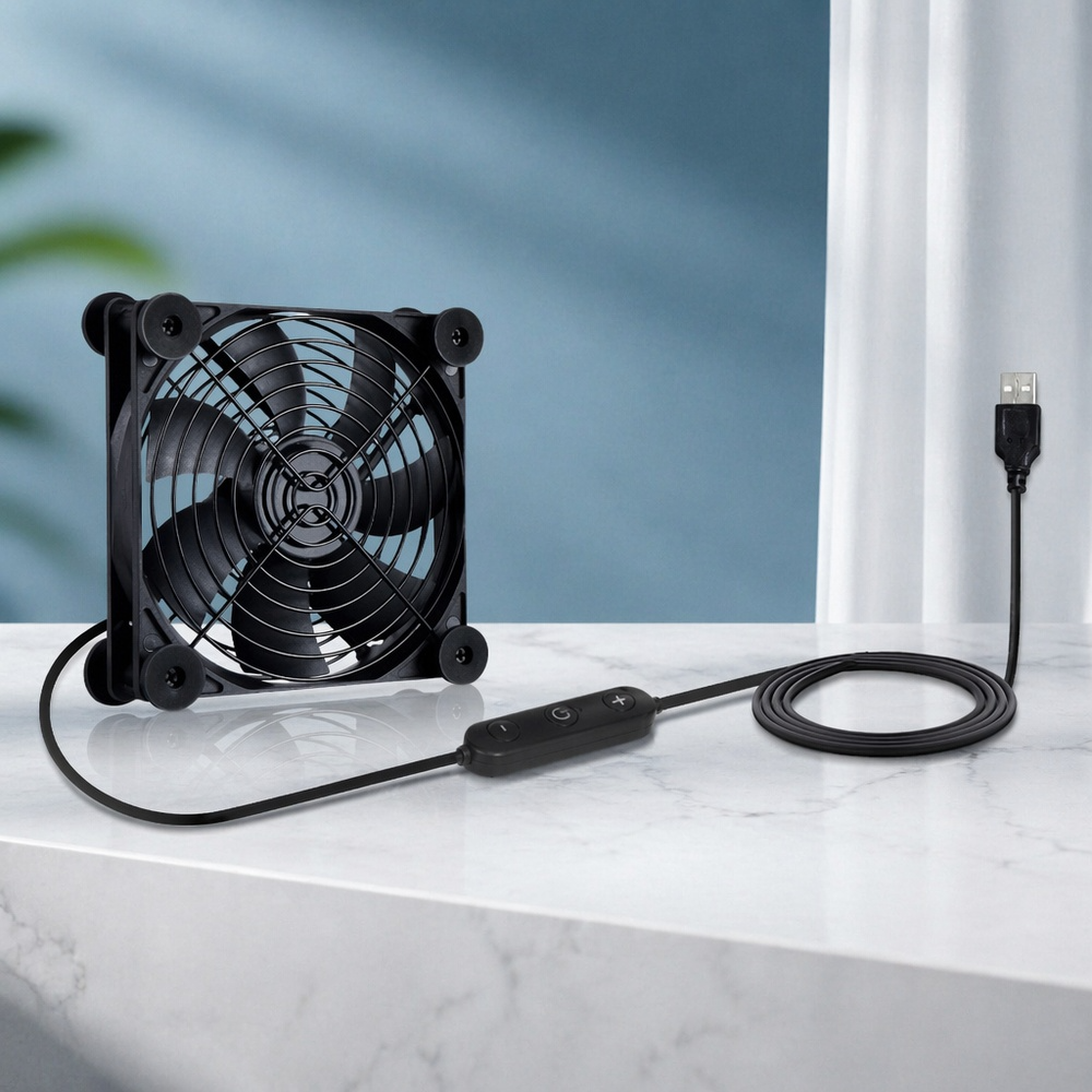 Ventilateur USB silencieux pour équipement électronique