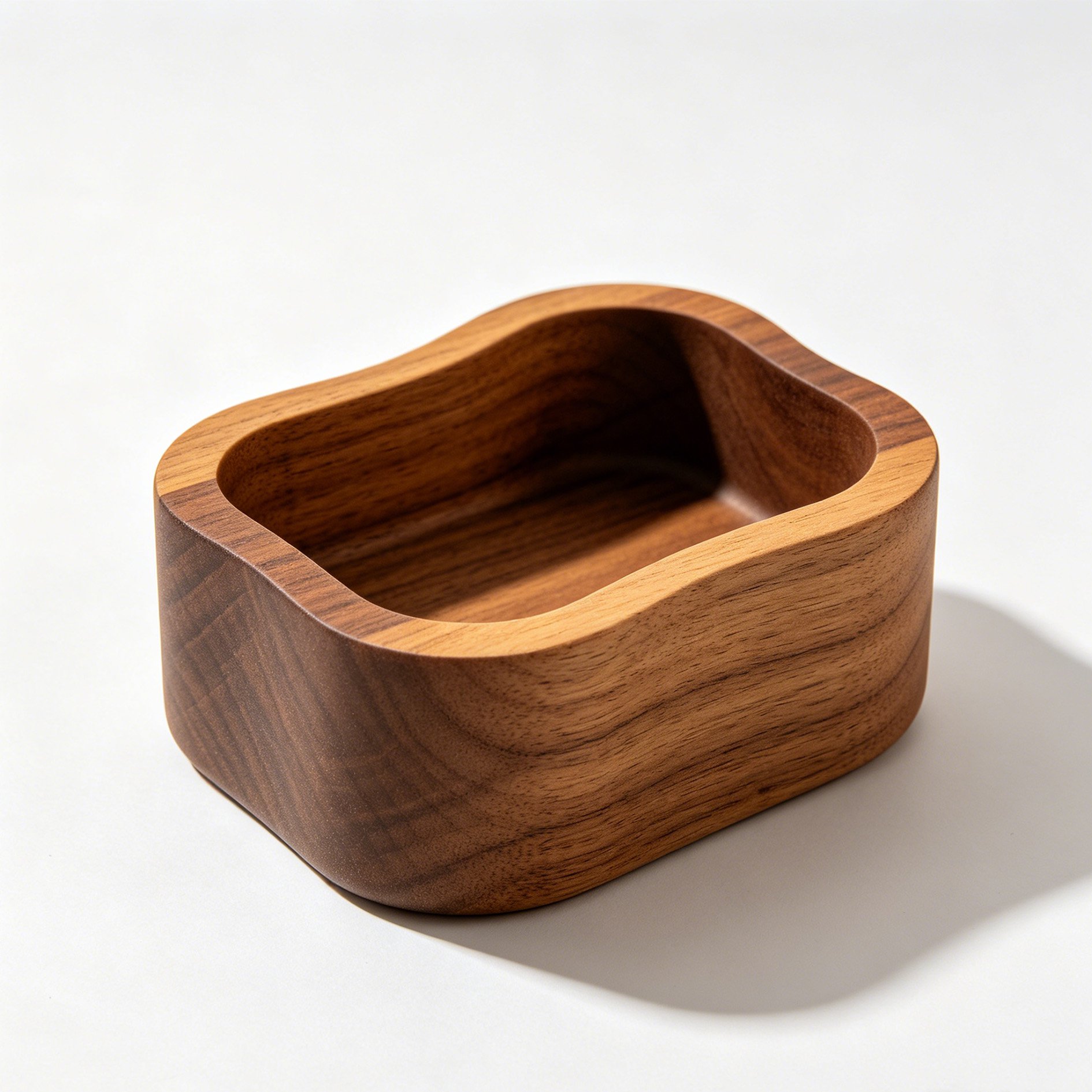 Stapelbare Holzboxen mit mattem Finish zur Aufbewahrung