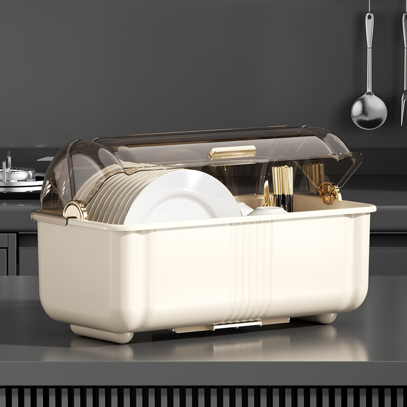 廚房多功能碗盤收納盒