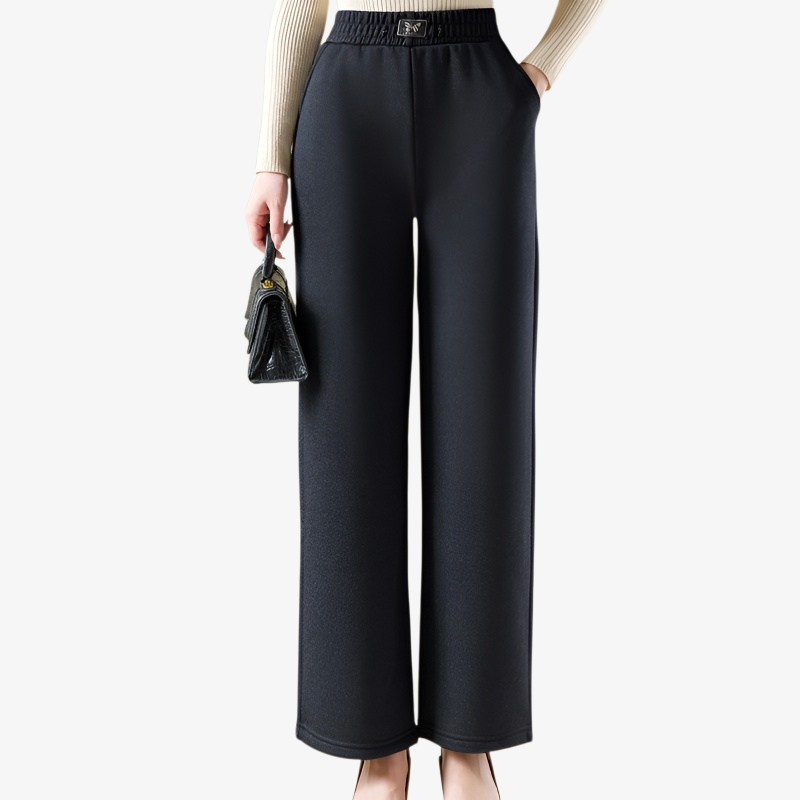 여성 패션 데일리룩 와이드핏 팬츠 스타일링