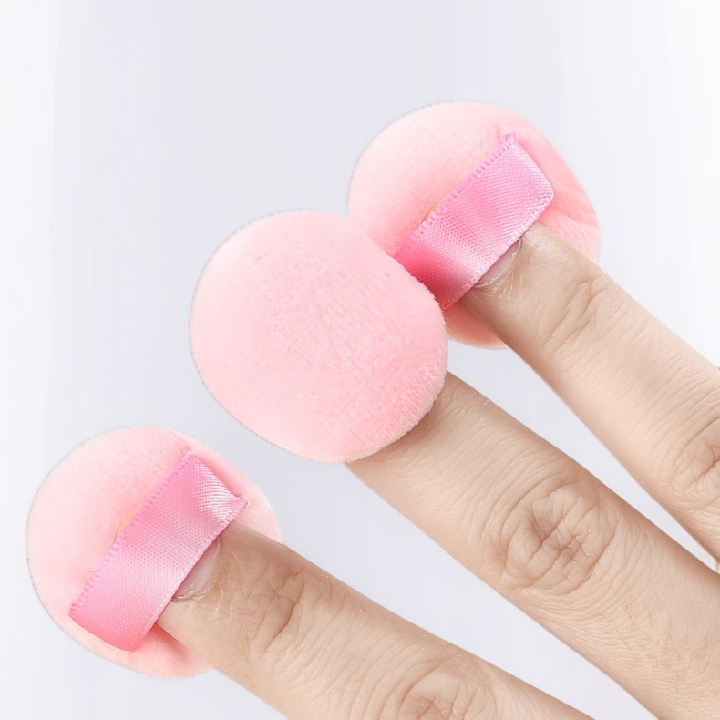 피부에 밀착되는 쿠션 퍼프