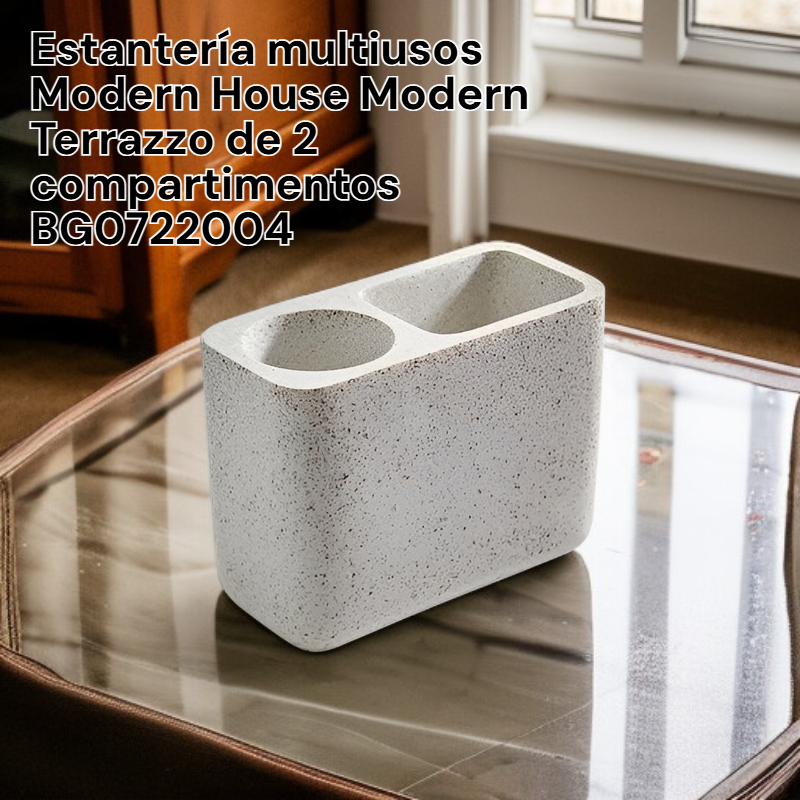  Modern House Modern Terrazzo Dos Compartimentos Organizador Multiusos BG0722004