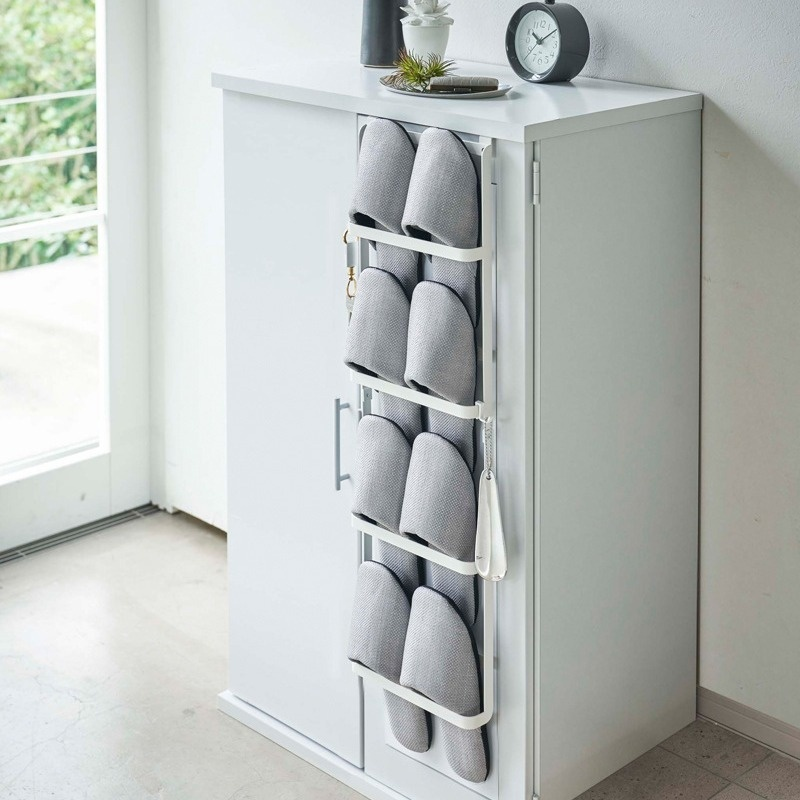 多功能鞋櫃側邊拖鞋收納架