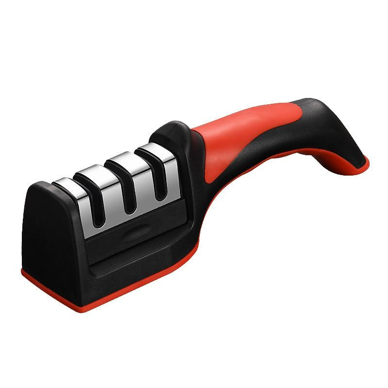 Multi-Functional Home Knife Sharpener, Quick Sharpening Stone with Fixed Angle