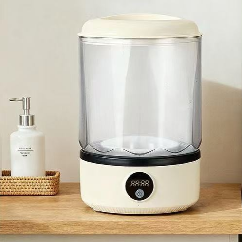 Portable handfree automatic rechargeable mini washing machine