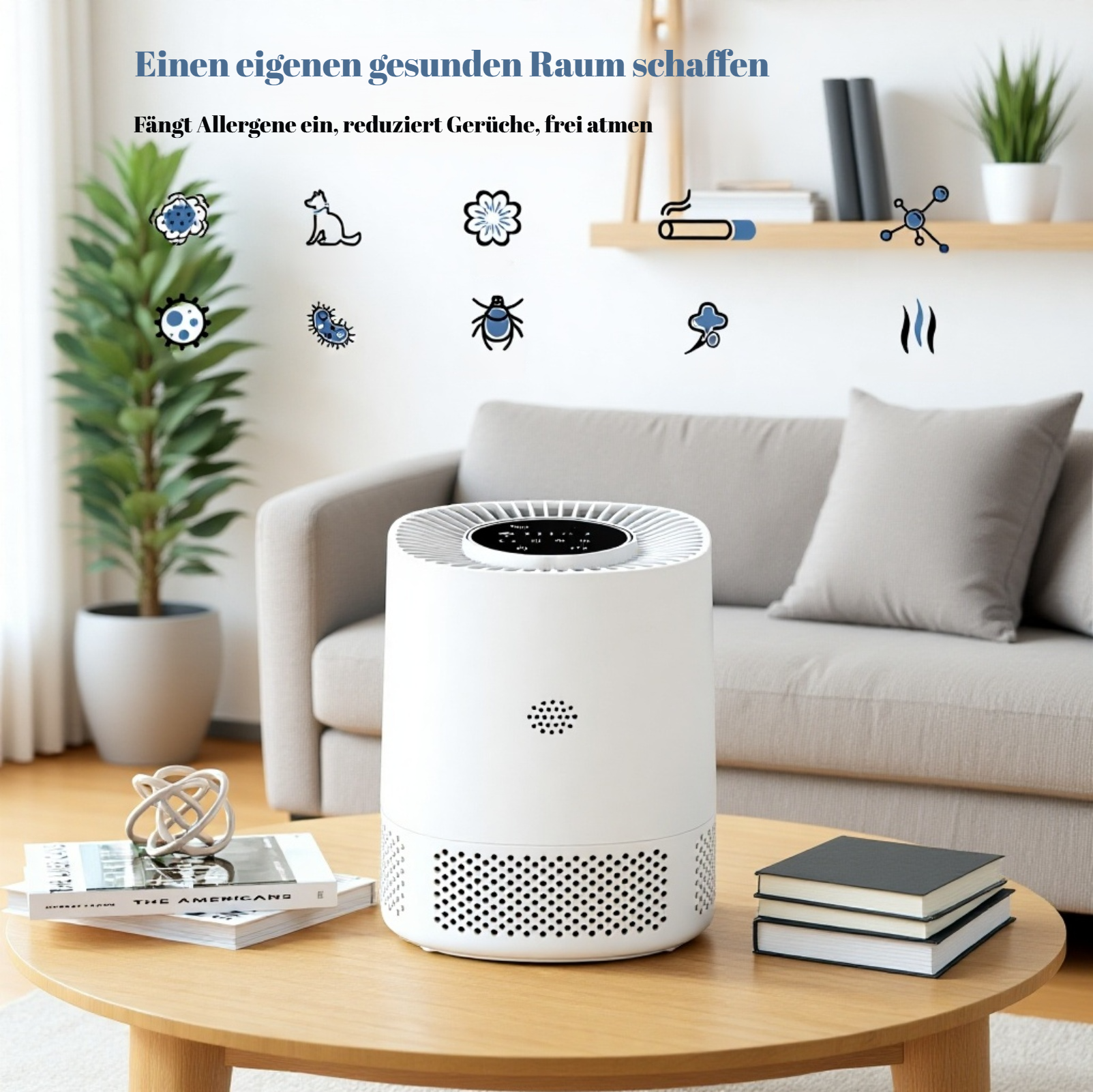 Wifi intelligenter Luftreiniger