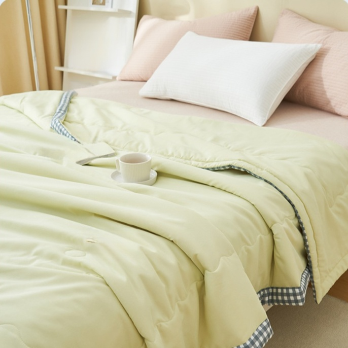 Manta fina para aire acondicionado de verano