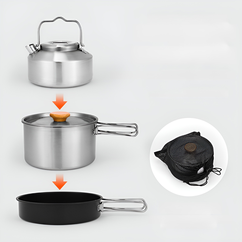 야외 캠핑 냄비