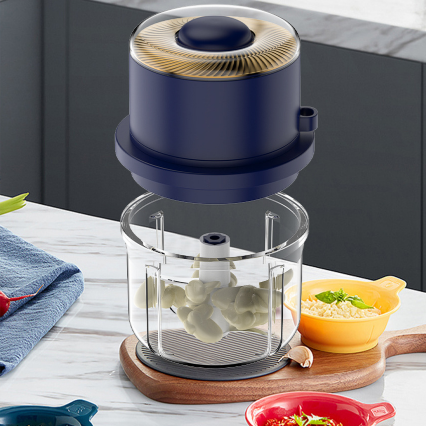 High-End German Electric Garlic Grinder & Peeler