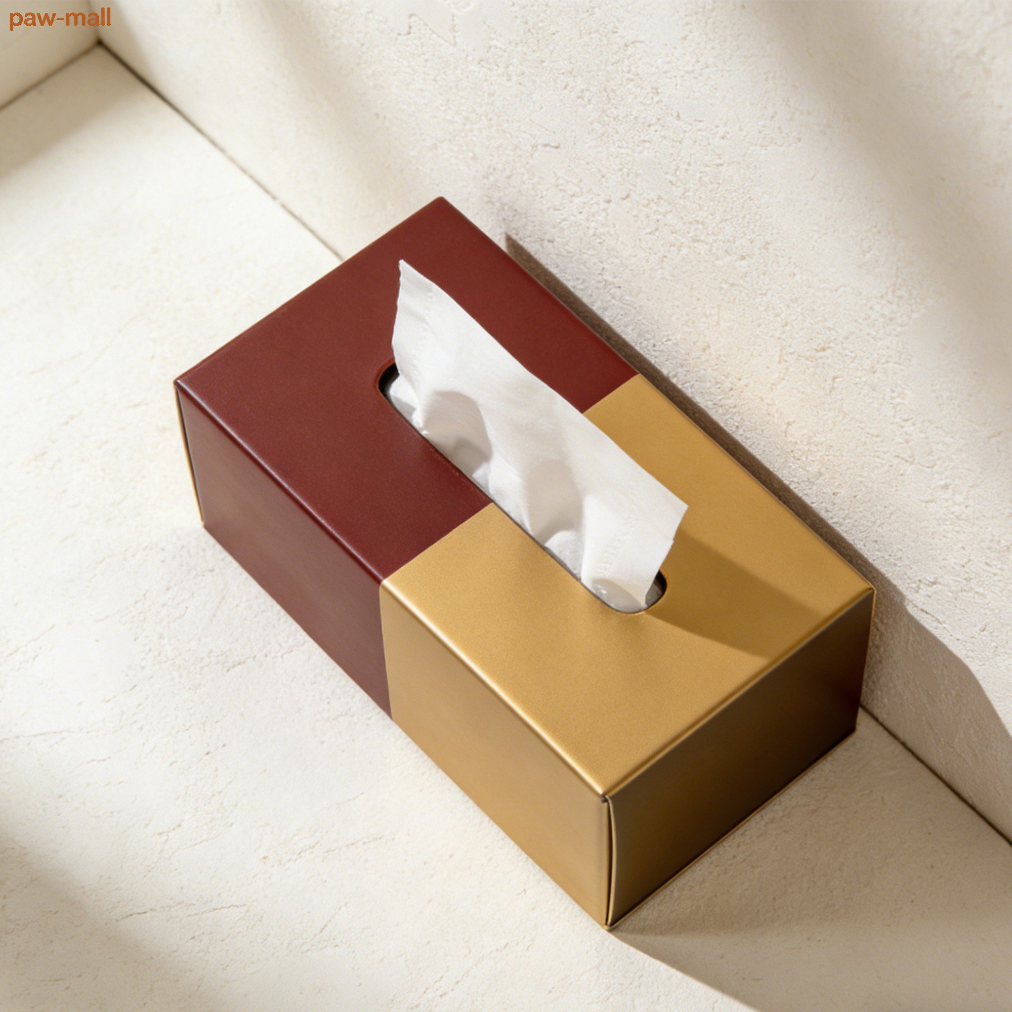 Luxury Living Room Desktop Tissue Box