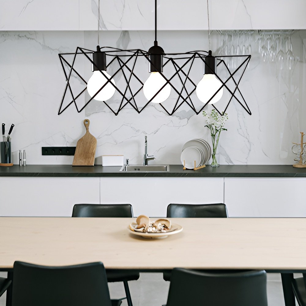 レトロ工業風メタルペンダントライト