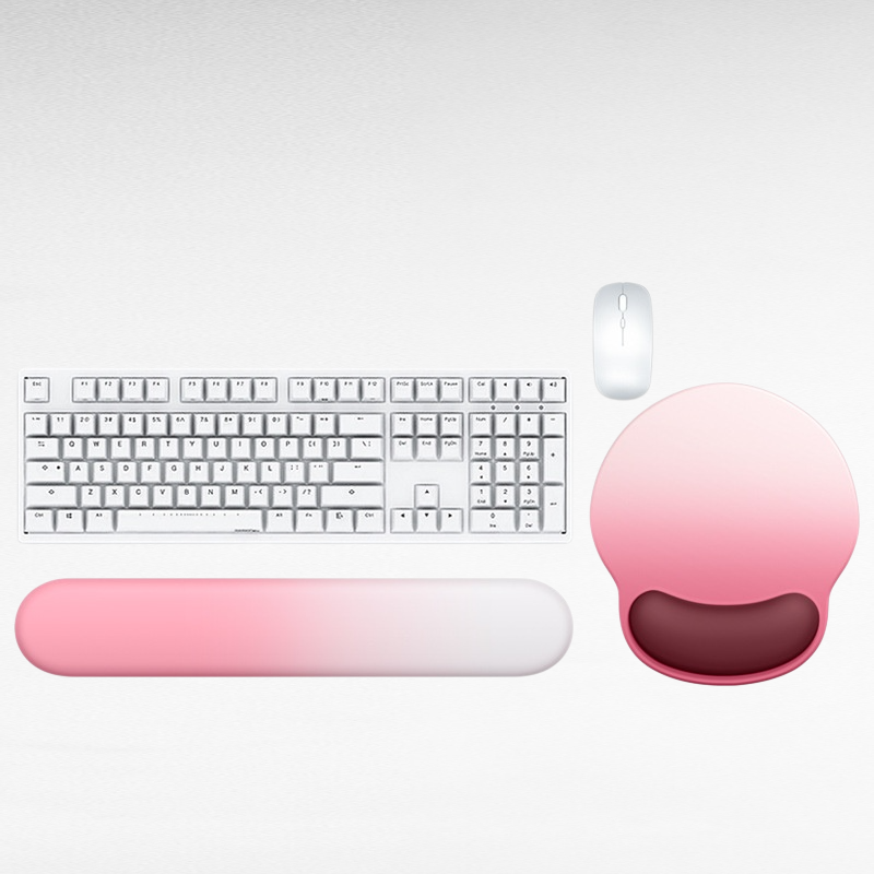 그라데이션 마우스패드 실리콘 손목보호대