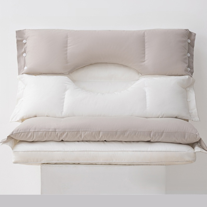 軟硬雙區全棉護頸美顏牽引枕