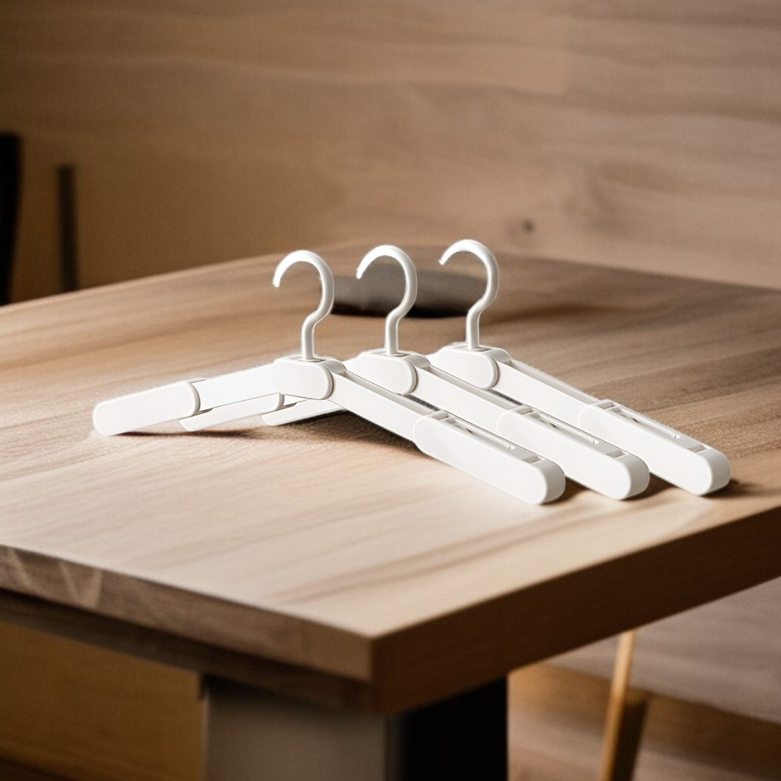 Percha de ropa ligera y resistente sin costuras