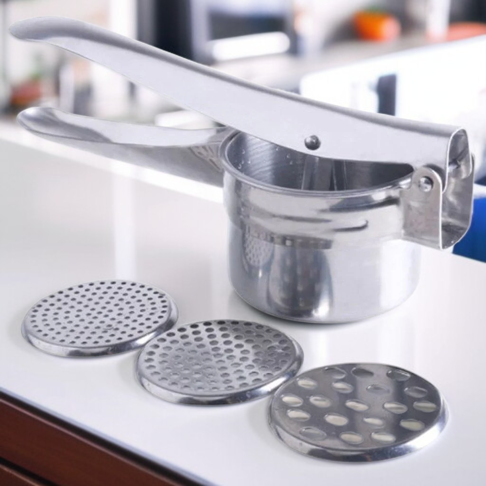 Stalowa wyciskarka do ogórków i tofu, odsączarka do żywności, wyciskacz do cytryn