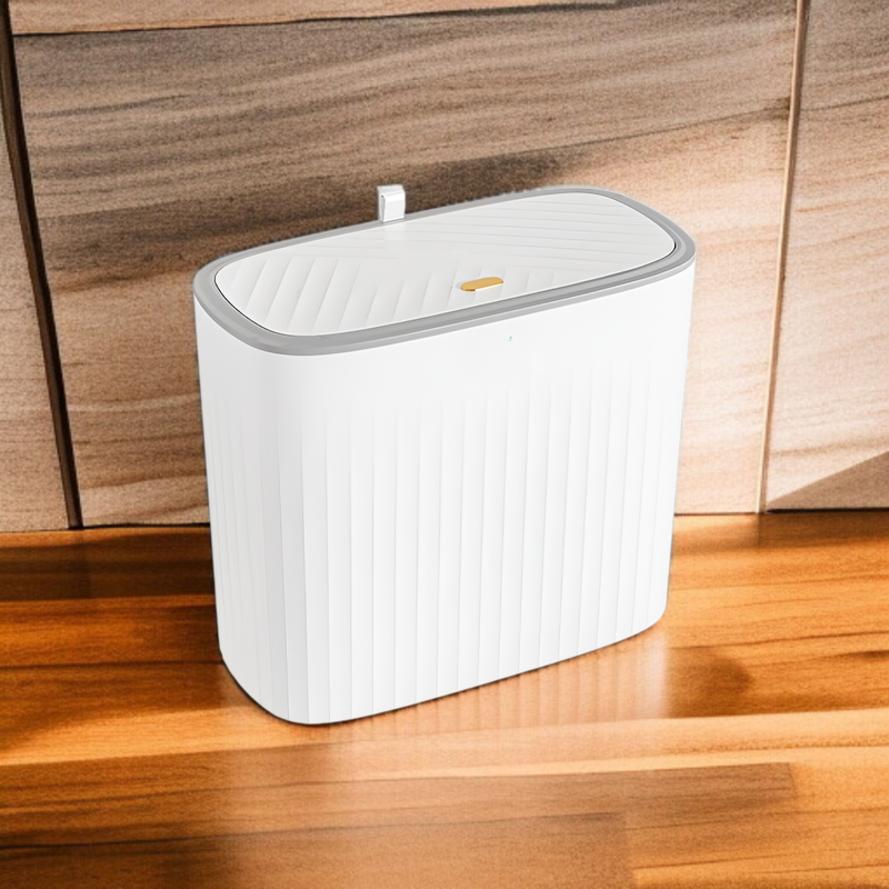 ひび割れたゴミ箱 家庭用高価値ゴミ箱 浴室トイレ 大容量ゴミ箱 カバー付き キッチン リビングルーム ゴミ箱 軽量 高級スタイル ゴミ箱