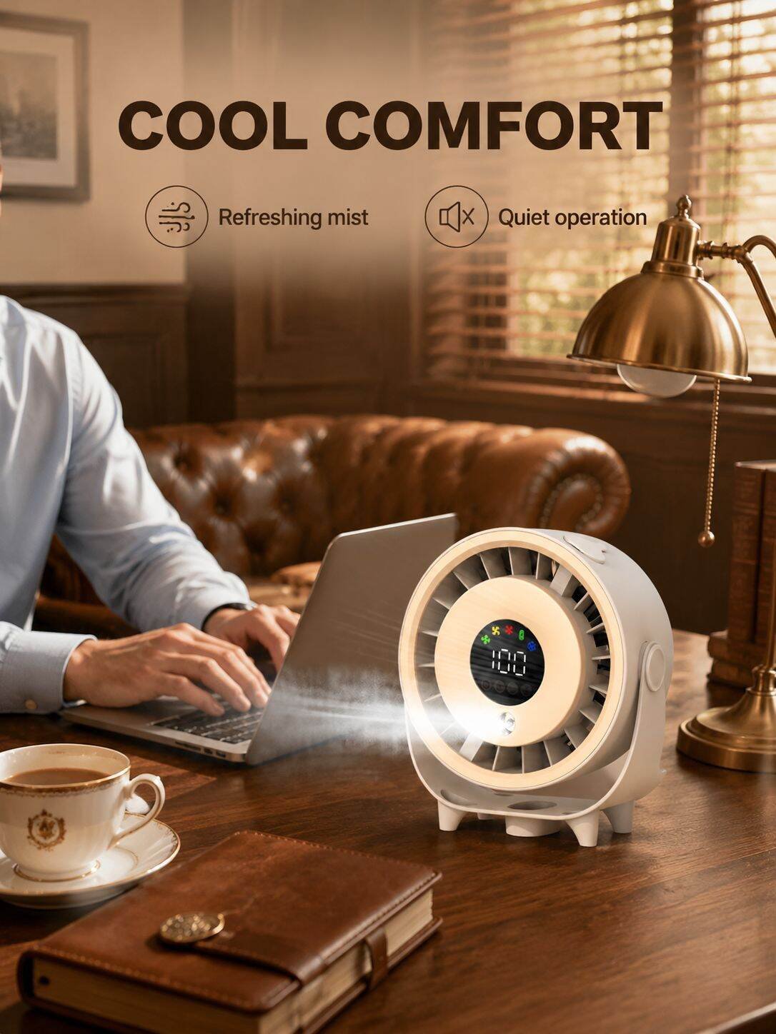 Ice Mist Cooling Fan