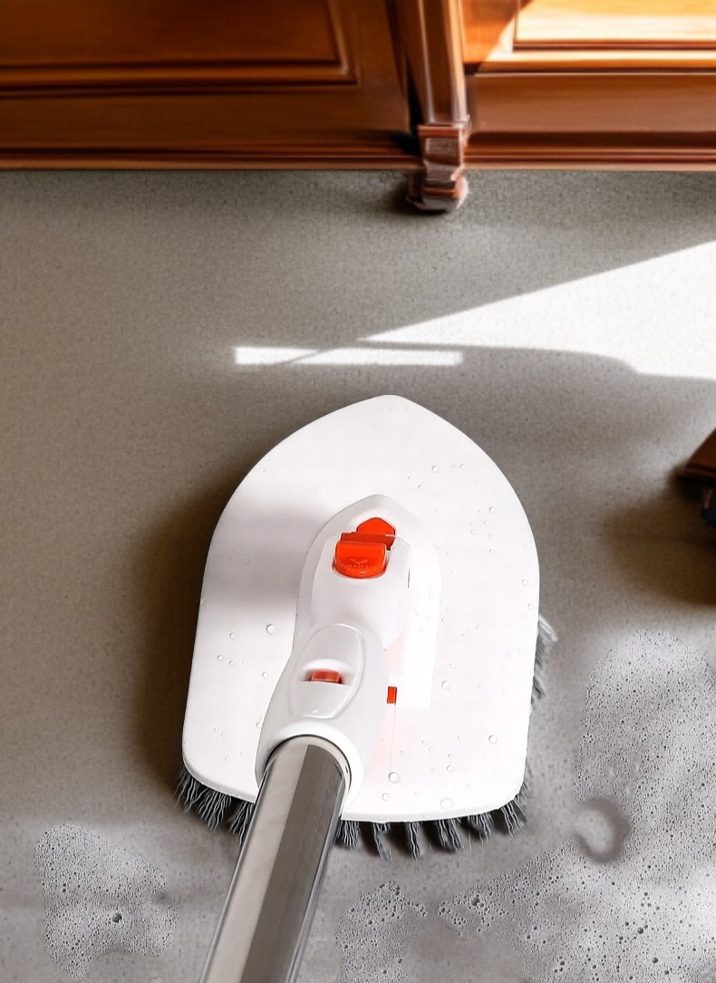 Dreifach-Reinigungsbürste für Badewanne und Fliesen