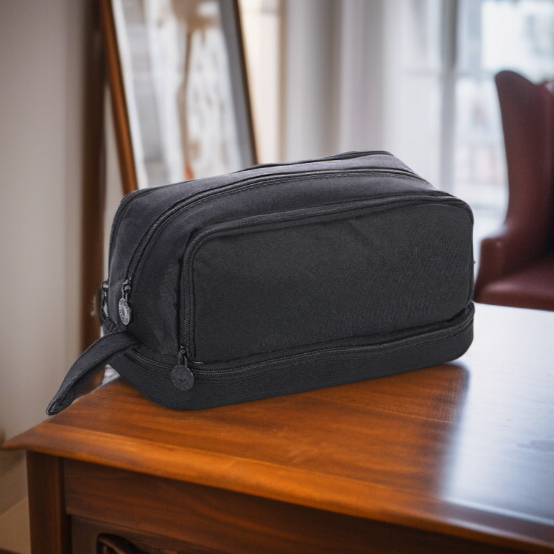 雙層雙開窗筆袋