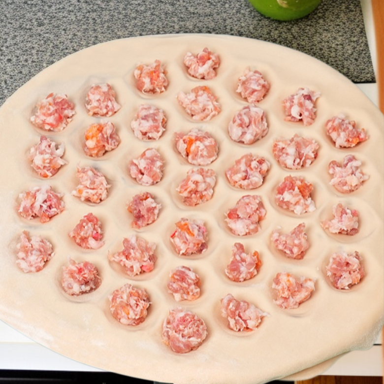 가정용 원형 알루미늄 만두 프레스 도구