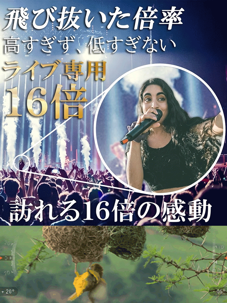 ポータブル高清単眼鏡