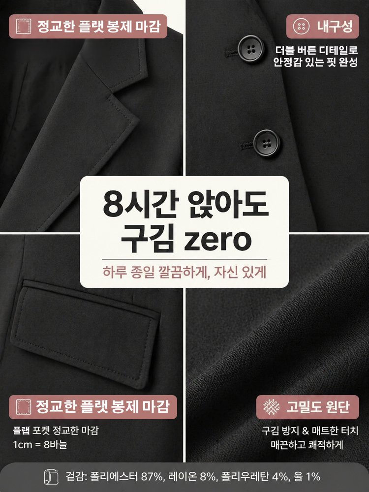 26SS 클래식 테일러드 블레이저 자켓