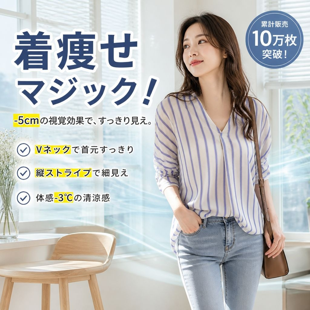 韓国風リボン付き七分袖シフォンシャツ レディース 夏 ゆったりインナーシャツ