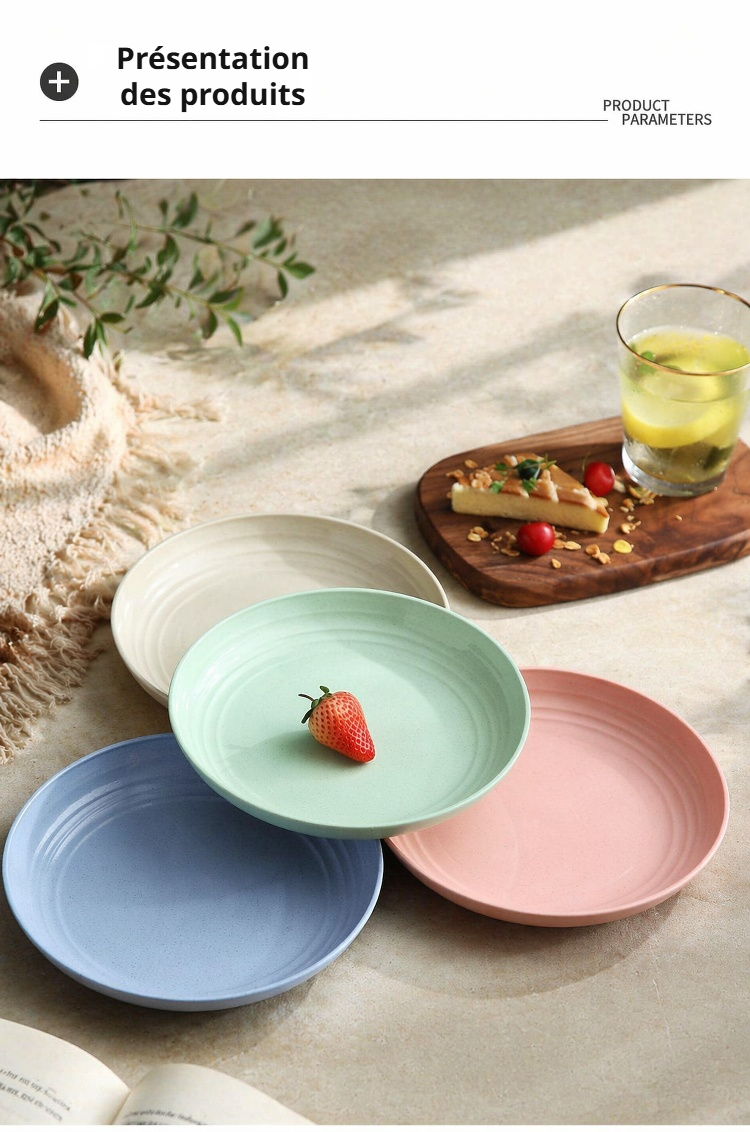 Présentation de l'assiette nordique avec aliments