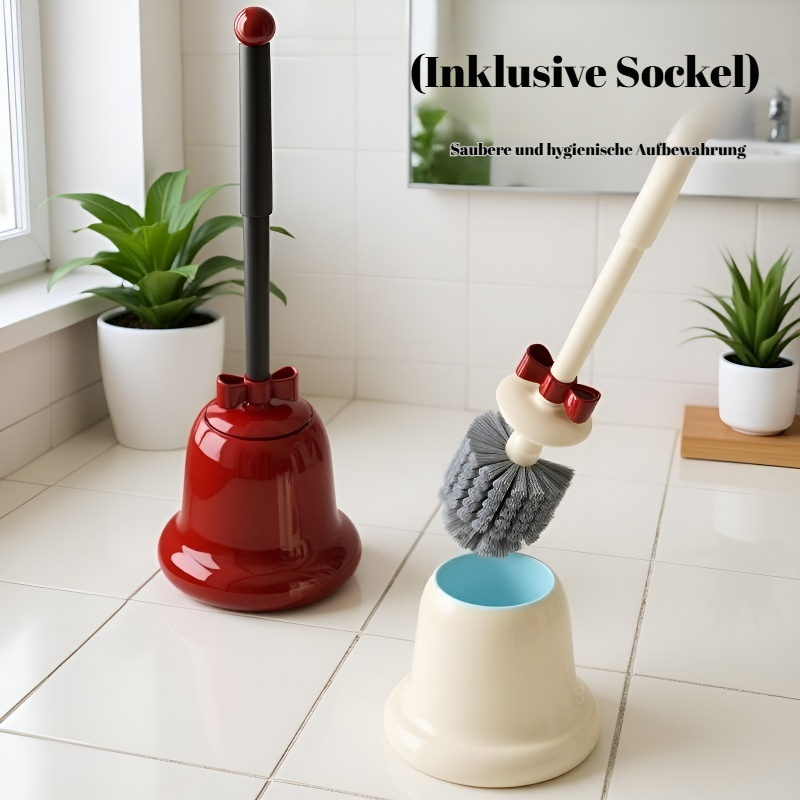 Toilettenbürste mit langem Stiel, Reinigungsbürste für das Bad