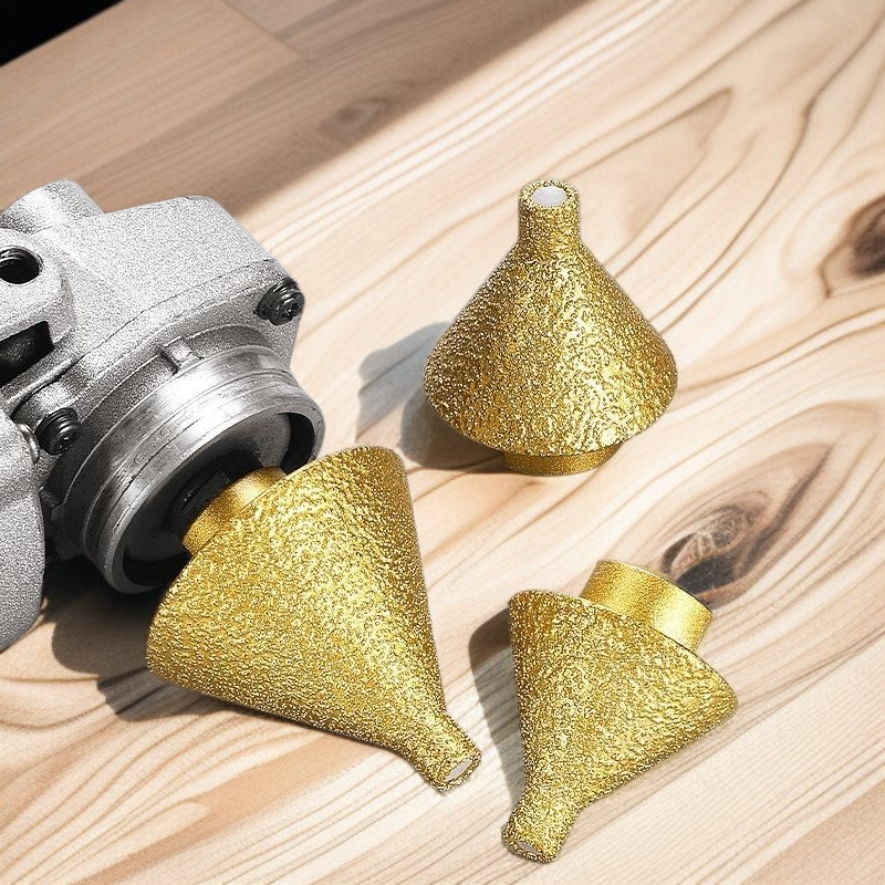 精密ホールオープナー 研削ヘッドリーマドリルビット 石タイル穴あけビット 正確な位置決めテーパー穴あけ器 アンブレラ・インペリアル・ストーン・オープナー 耐摩耗性ダイヤモンドアングル