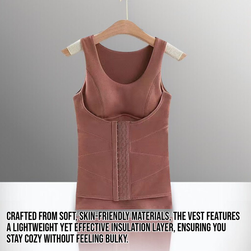 Ladies' chest cushion warm vest