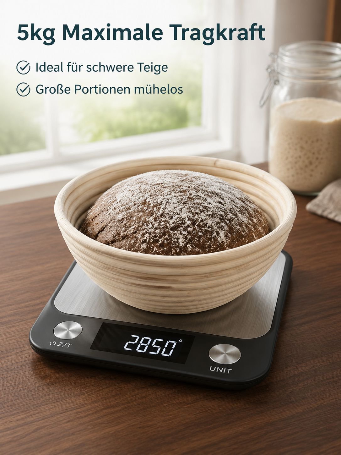 Präzise Küchenwaage aus Edelstahl vom Großhandel