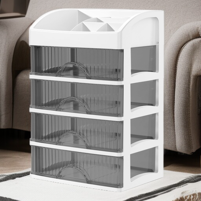 桌面抽屜收納盒化妝品櫃