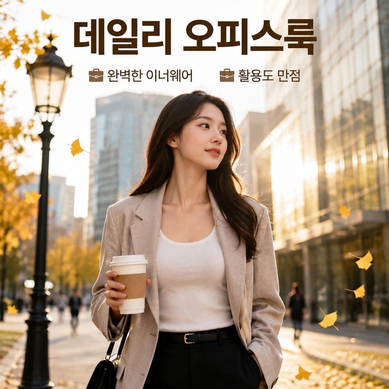 슬림핏 이너 레이어드 슬리브리스