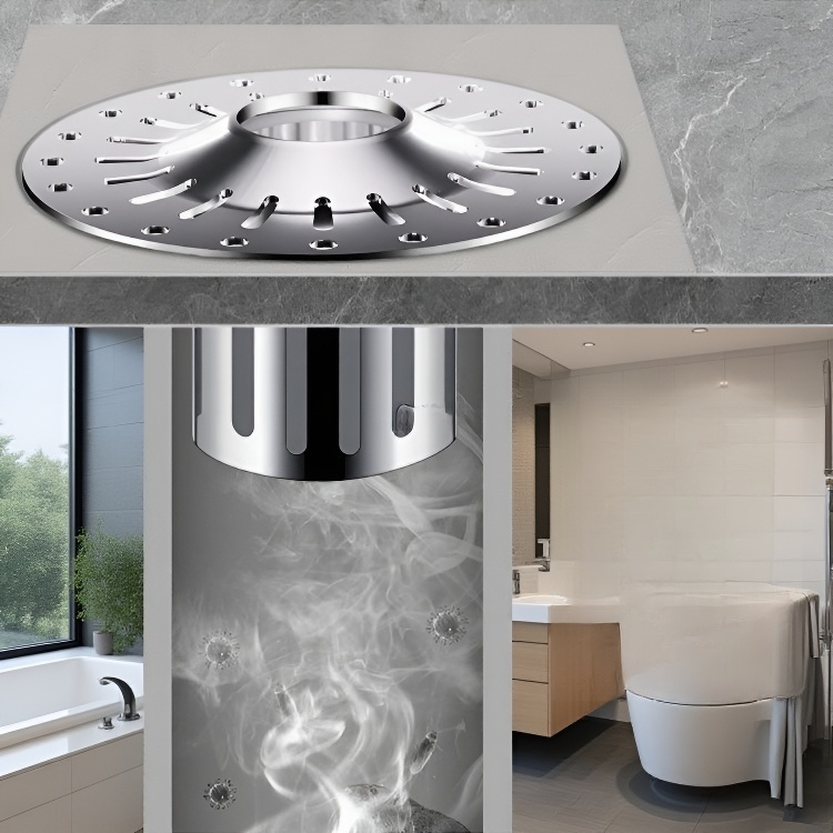 قلب تصريف أرضي قابل للتمدد مصنوع من الفولاذ المقاوم للصدأ 304