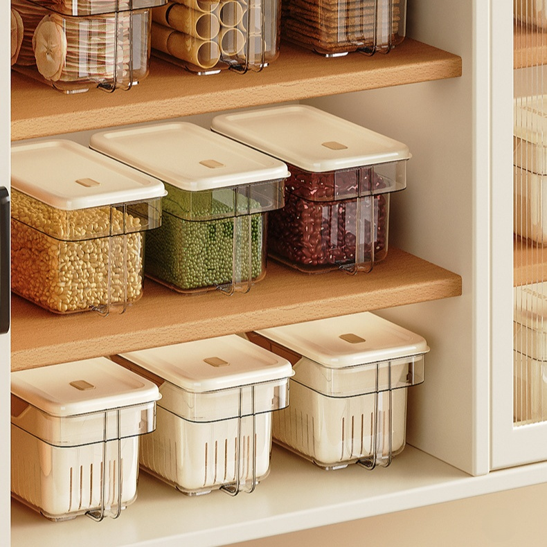 食品級保鮮盒 密封冷凍收納盒 沥水雞蛋儲存盒 水果蔬菜冰箱保鮮盒