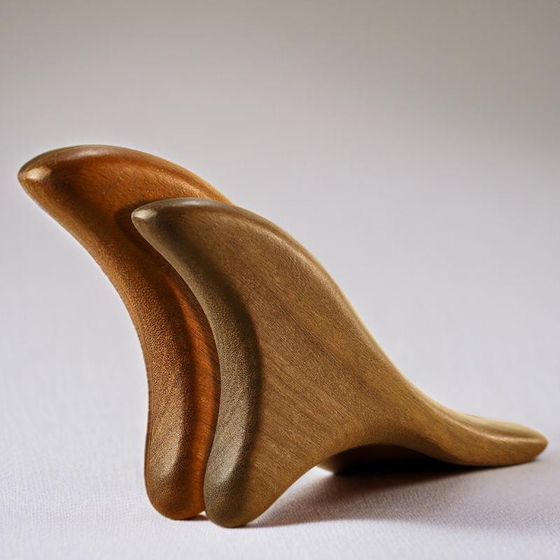 Relaksujący masażer do stóp z drzewa sandałowego