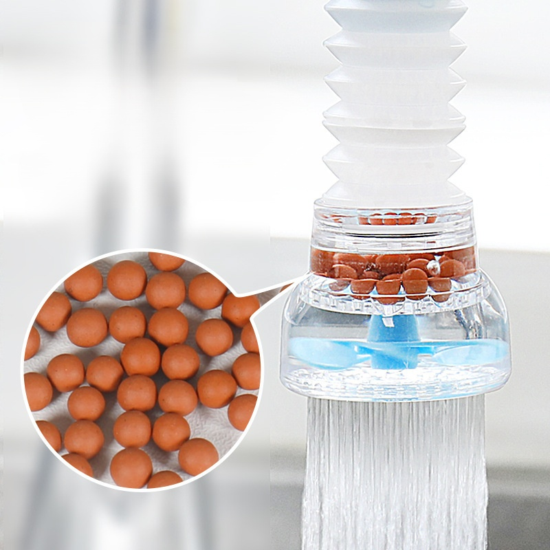 Adjustable Household Kitchen Faucet Splash-Proof Filter