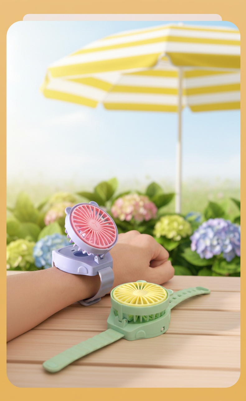 Ventilateur cartoon pour enfants et adultes