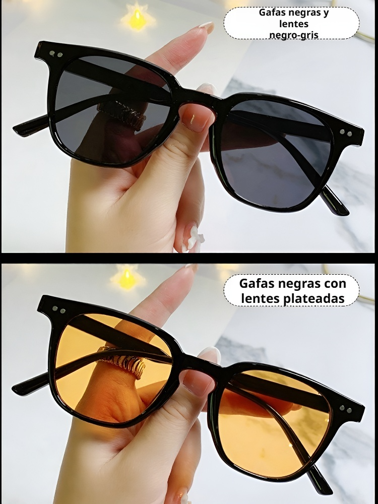 Gafas de sol modernas de estilo coreano