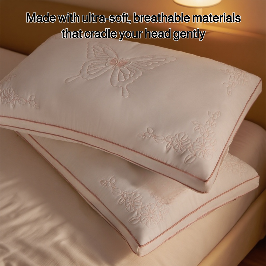 Soft pillow to protect cervical vertebra and help you sleep