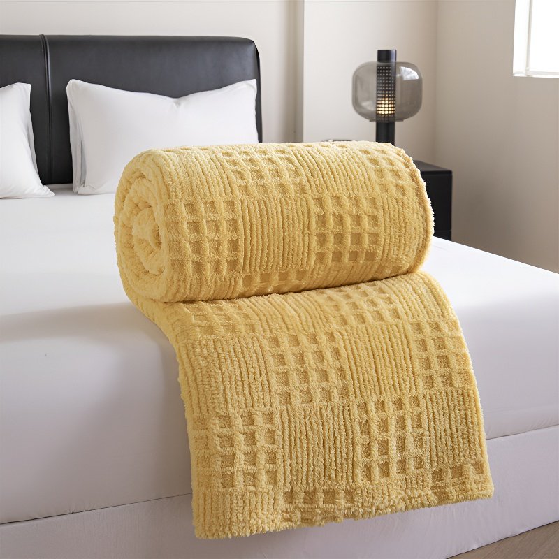 Couverture épaisse à motifs embossés