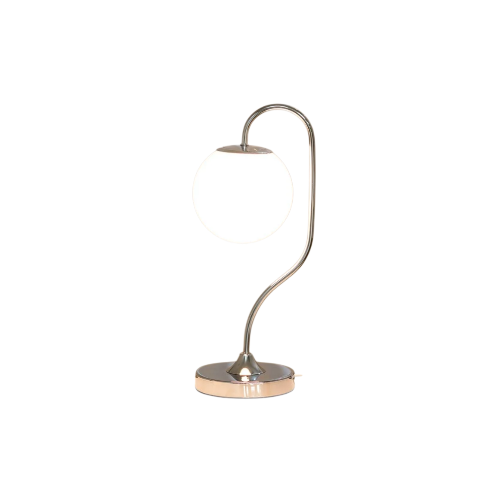 Metal Bent Rod Table Lamp