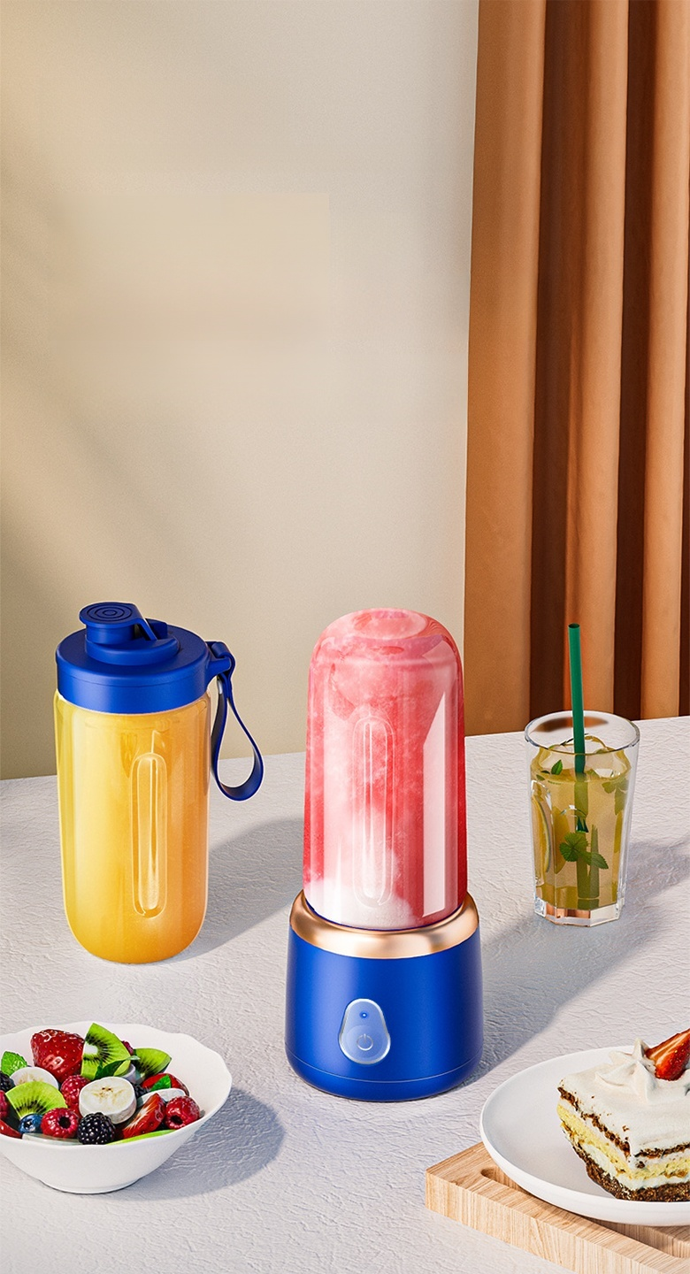 가정용 휴대용 소형 착즙기 제품 전체 이미지