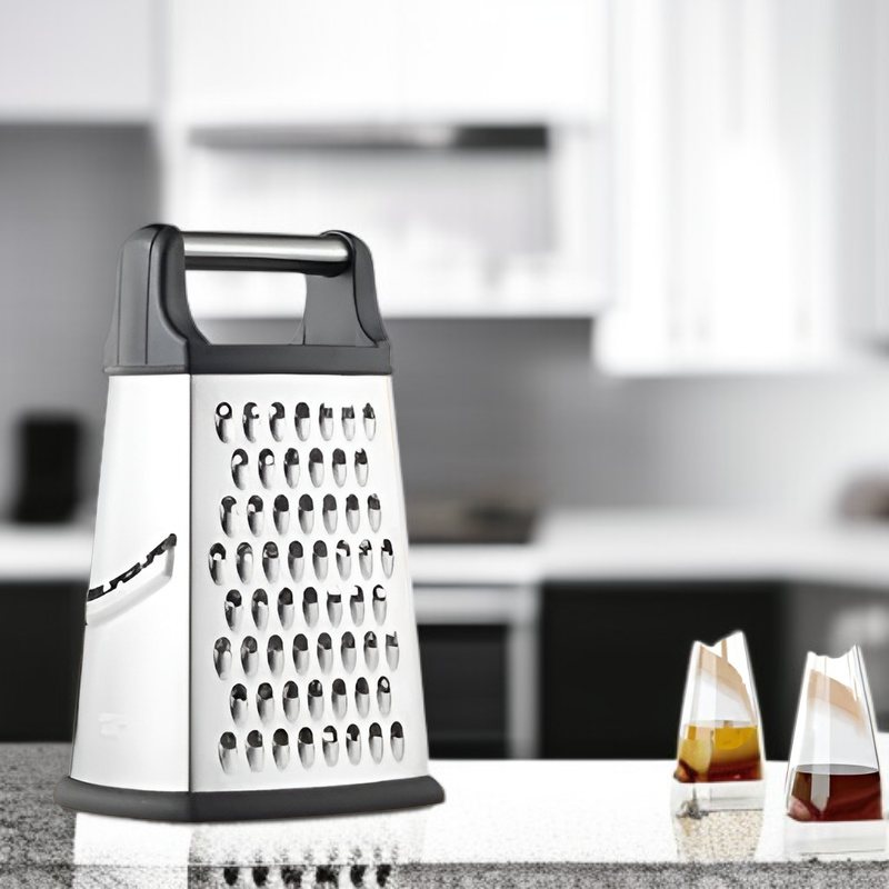 Grilleuse à fromage et melon à 4 côtés en acier inoxydable