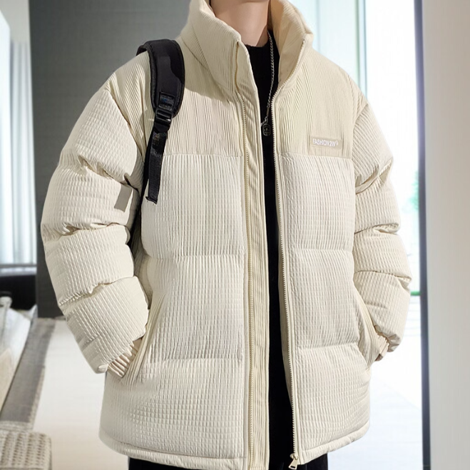 커플 패딩 가을 겨울 기모 차이나 베이커리 패딩 남녀 패션 프린트 패딩