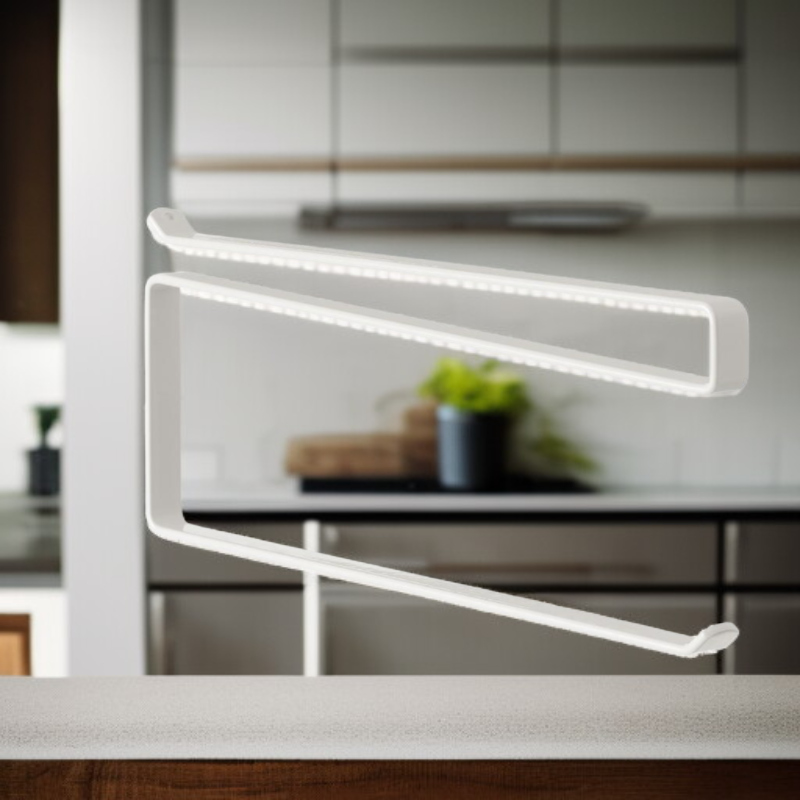 ชั้นวางกระดาษทิชชูในครัวแบบไม่ต้องเจาะผนัง แขวนของได้หลายแบบ สไตล์ญี่ปุ่น