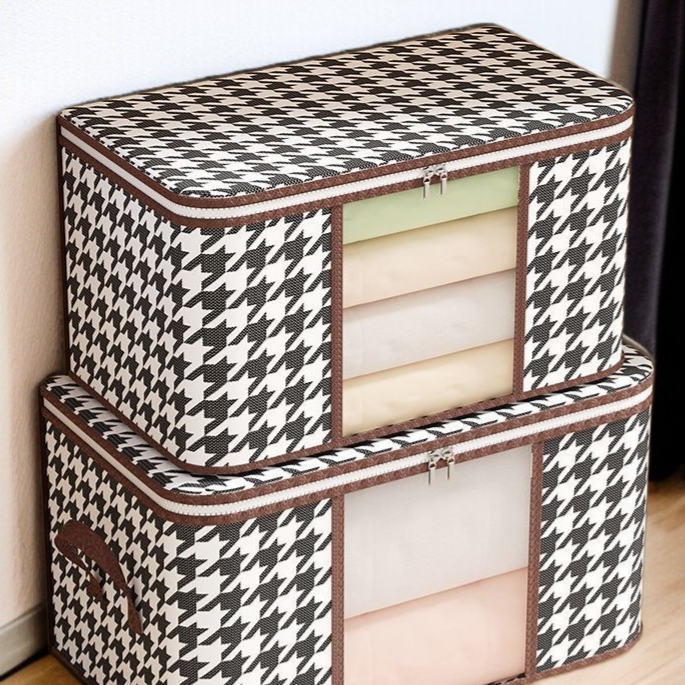 가정용 초대형 의류 정리 가방 면 이불 가방 수납함 방습 방진 수납 가방 전용 수납 이사 초대형 수납함